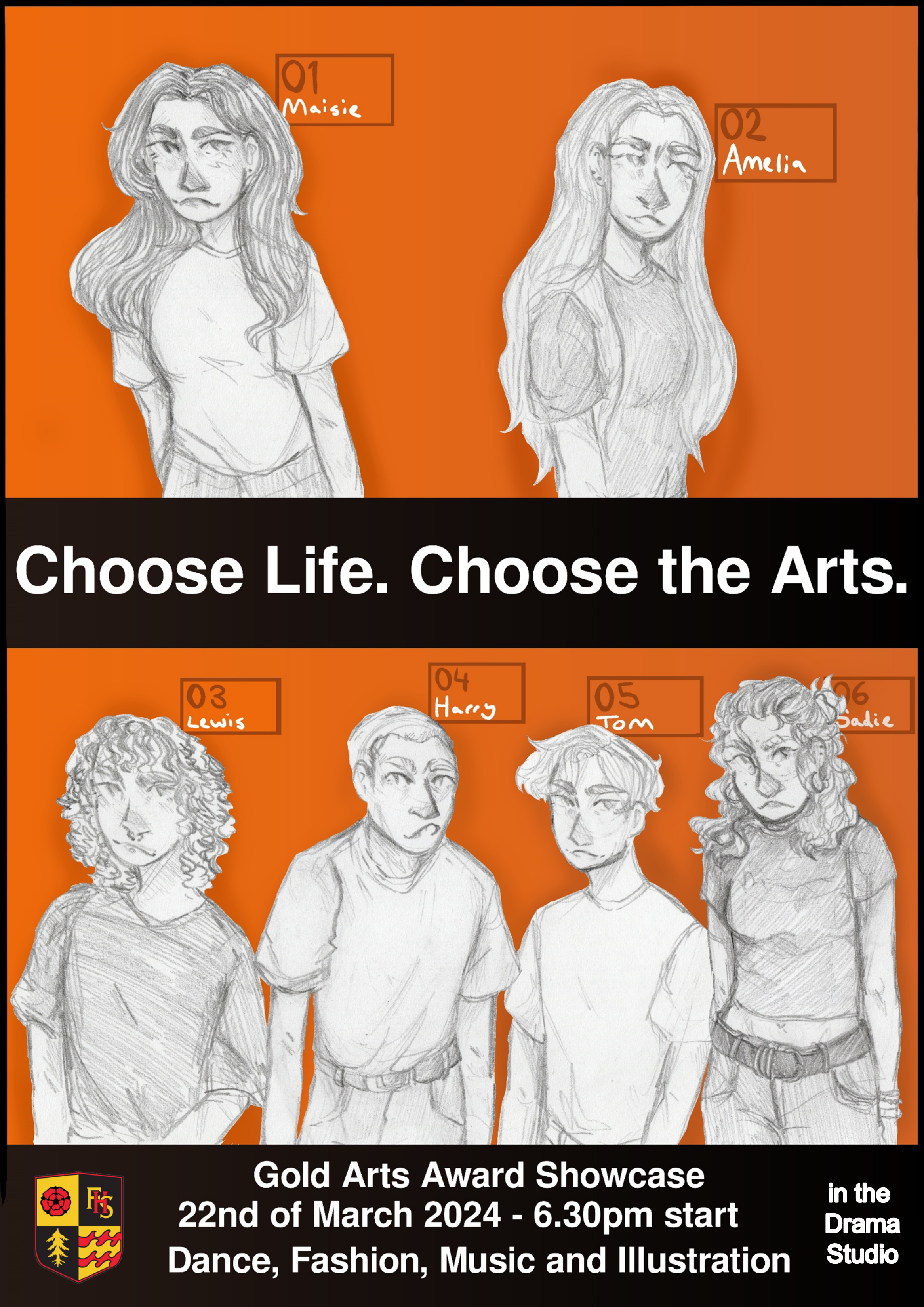 Gold Showcase Choose arts choose life 2024