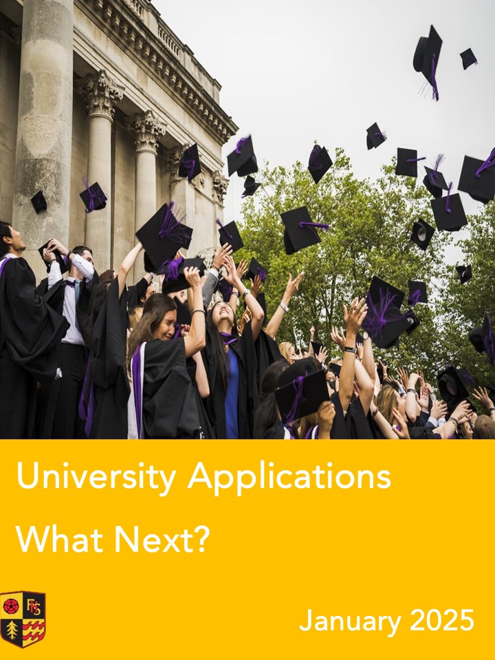 UCAS What Next FHS KFI UPDATE